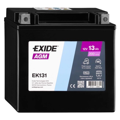 Batteria exide ek131 - ek131, 12v