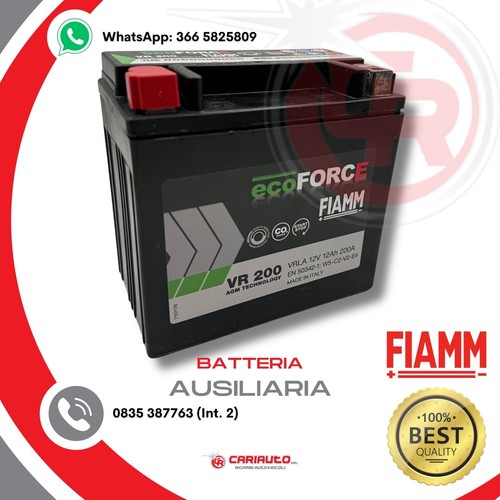 Batteria vr200 fiamm 12v - batteria,