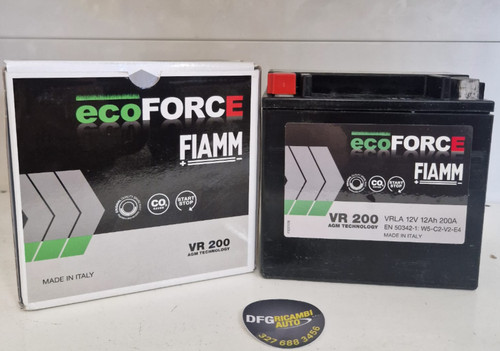 Batteria fiamm agm vr200 - fiamm, 12v